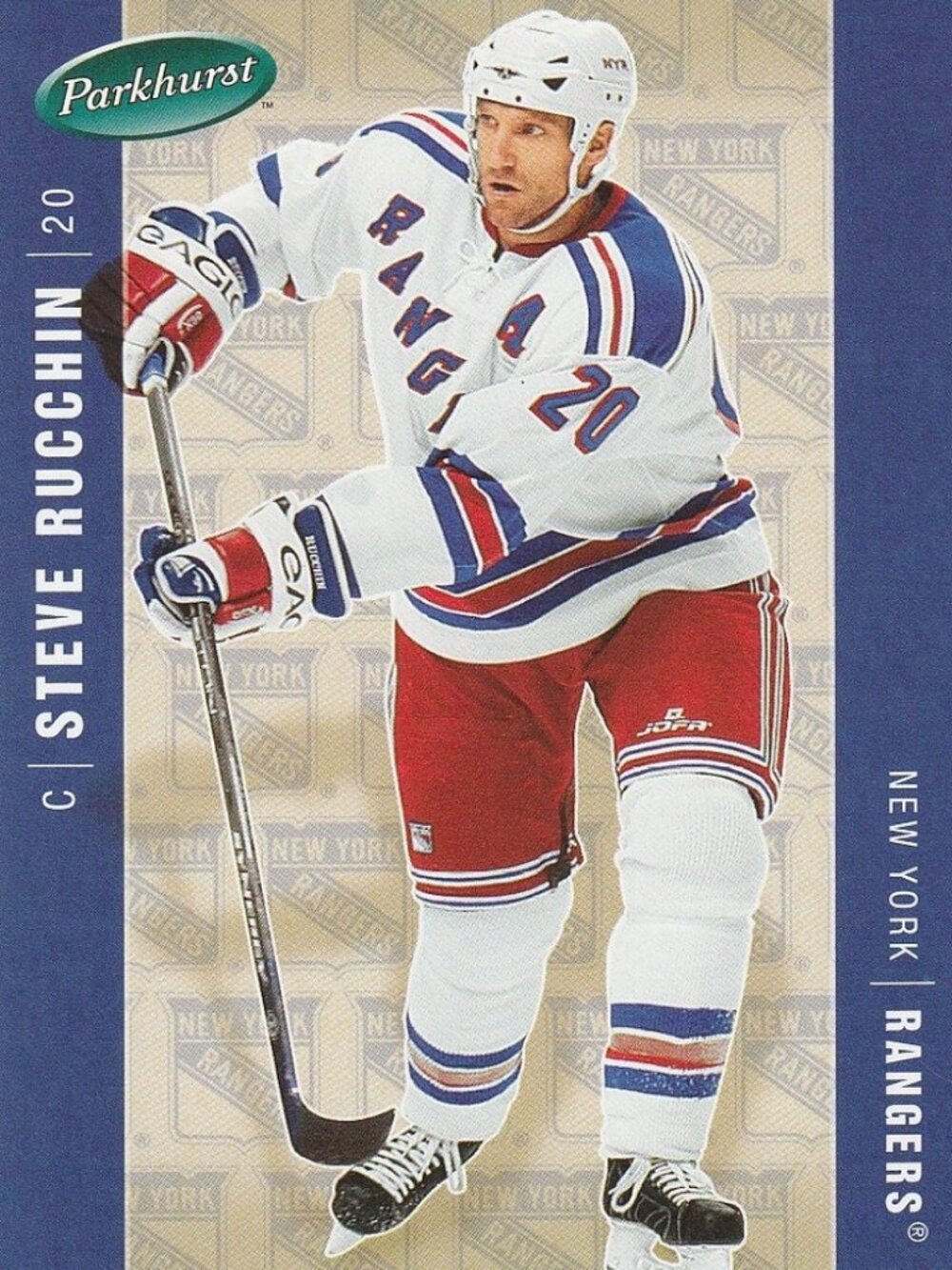 Steve Rucchin - 2005/2006 Parkhurst Hockey Card